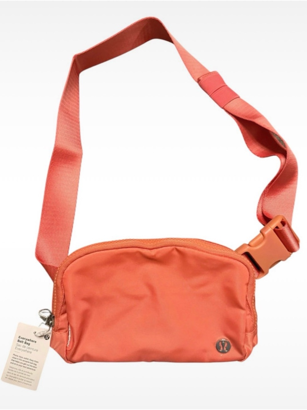 lululemon athletica Coral-Orange Crossbody Belt Bag